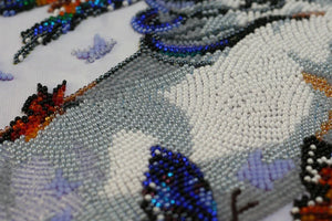 Bead Embroidery Kit Main Bead Embroidery Kit Unicorn