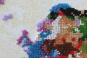 Bead Embroidery Kit Main Bead Embroidery Kit World map - 2