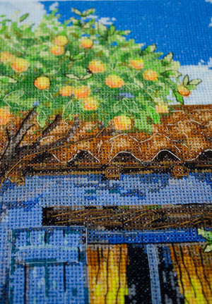 Cross Stitch Kit Cross-stitch kits Mediterranean reverie