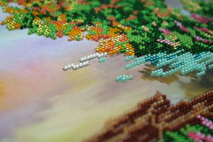 Bead Embroidery Kit Main Bead Embroidery Kit Morning haze