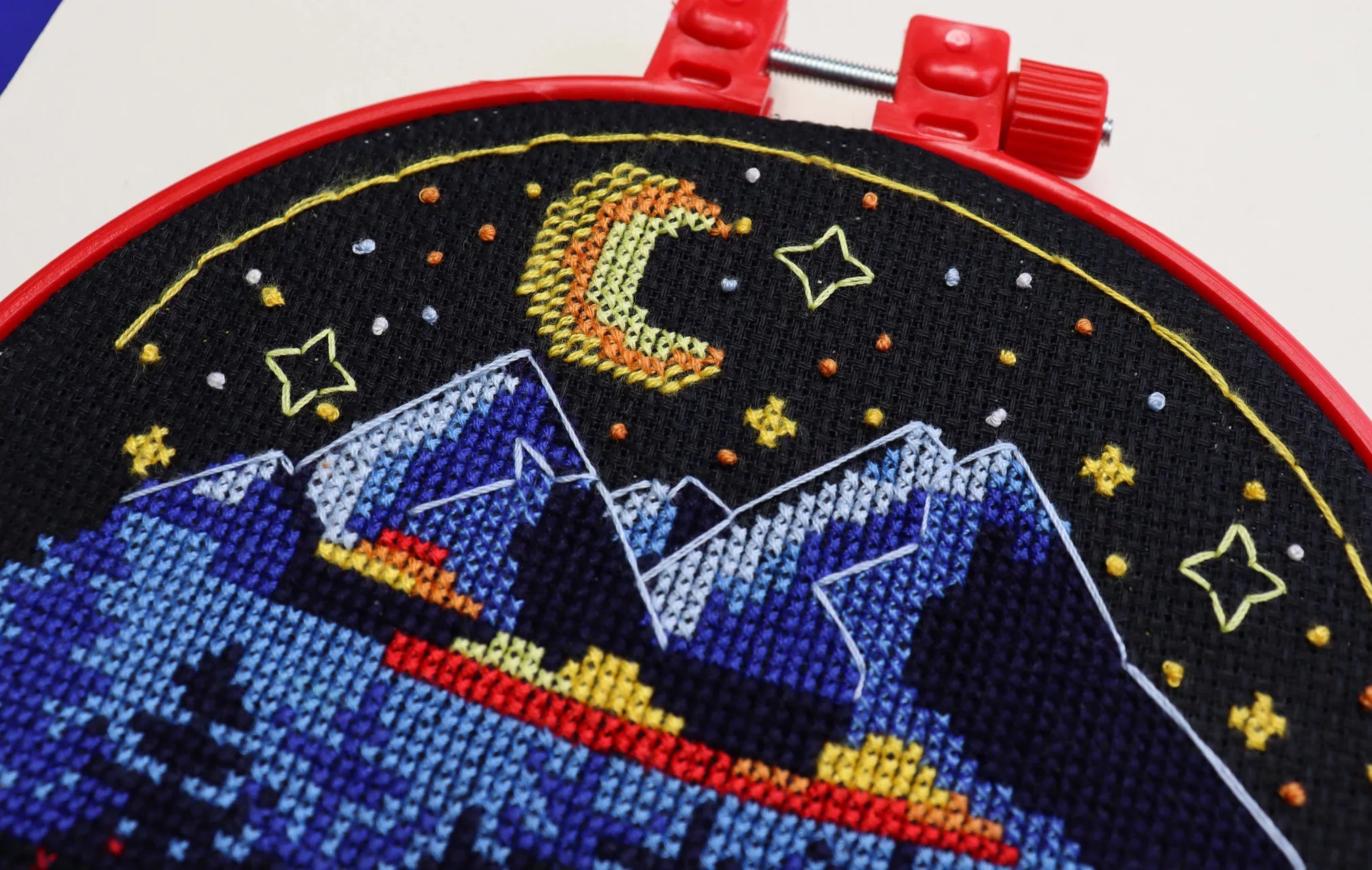 Cross Stitch Kit Cross-stitch kits Around the campfire