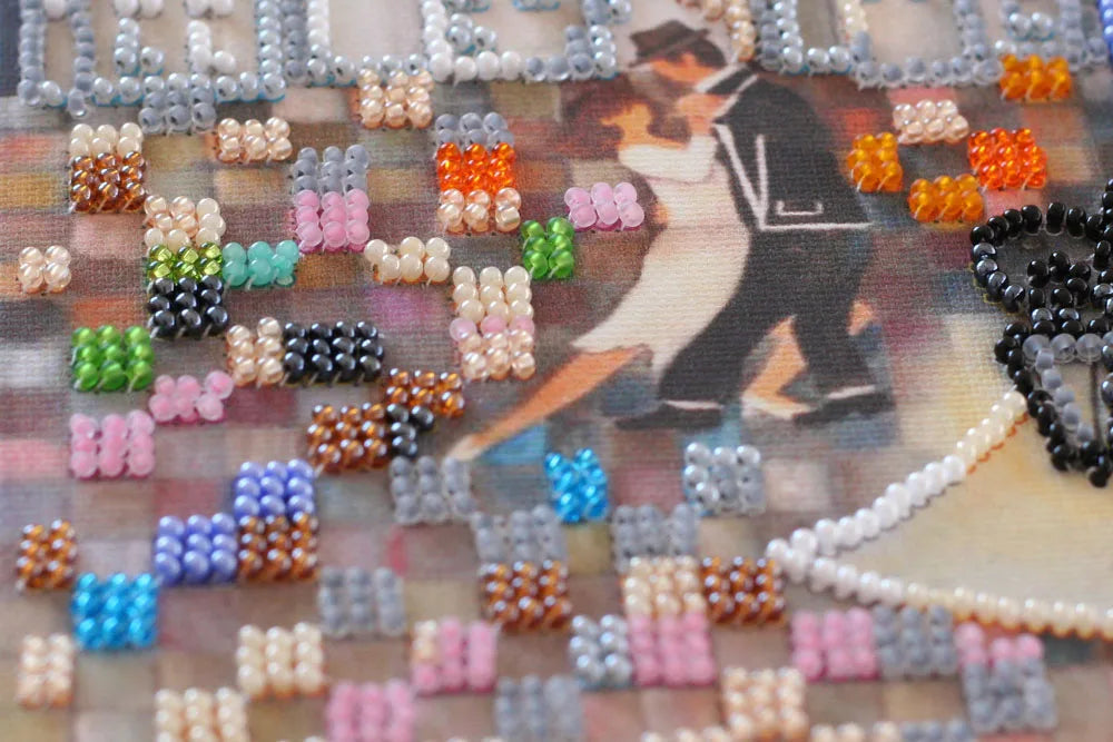 Bead Embroidery Kit Mid-sized bead embroidery kit La Boca