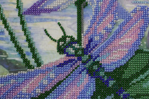 Bead Embroidery Kit Main Bead Embroidery Kit Among Water-lilies