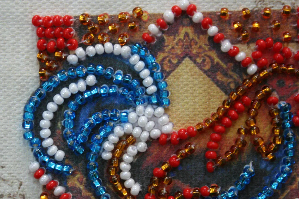Magnets Bead Embroidery Kit Magnets Bead embroidery kit Pompous cockerel
