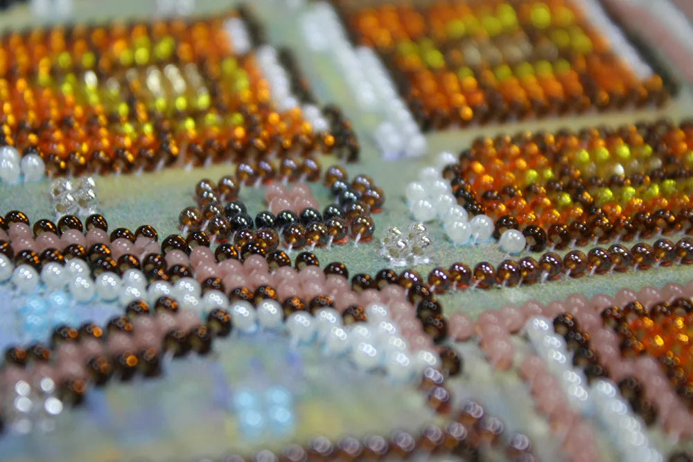 Bead Embroidery Kit Main Bead Embroidery Kit Fabulous Evening