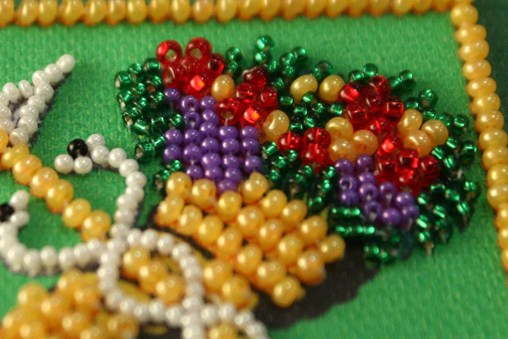 Magnets Bead Embroidery Kit Magnets Bead embroidery kit Kharkiv's coat of arms