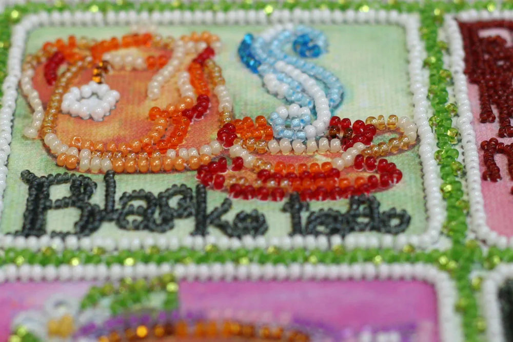 Bead Embroidery Kit Main Bead Embroidery Kit Tea map