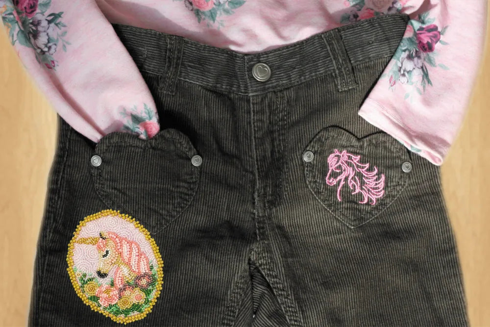 Bead Embroidery Kit On Clothes Decoration Wonderful Beast