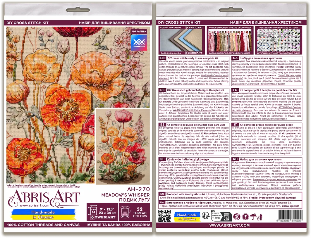 Cross Stitch Kit Cross-stitch kits Meadow`s Whisper
