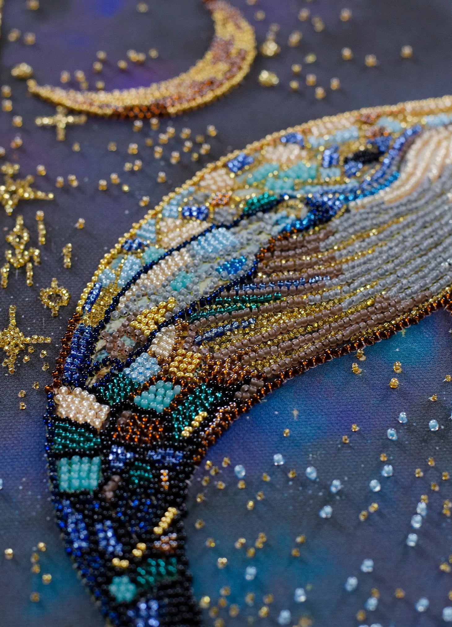 Bead Embroidery Kit Main Bead Embroidery Kit Lord of the Depths