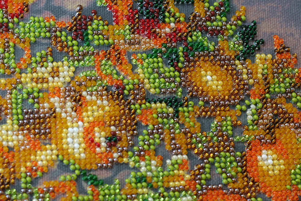 Bead Embroidery Kit Main Bead Embroidery Kit Pomegranate tree