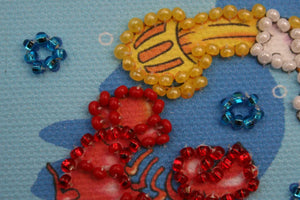 Magnets Bead Embroidery Kit Magnets Bead embroidery kit Cancer
