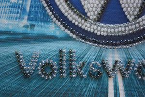 Bead Embroidery Kit Mini Bead embroidery kit Volkswagen