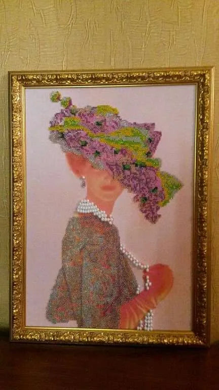 Bead Embroidery Kit Main Bead Embroidery Kit Elizabeth