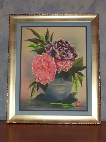Bead Embroidery Kit Main Bead Embroidery Kit Peonis