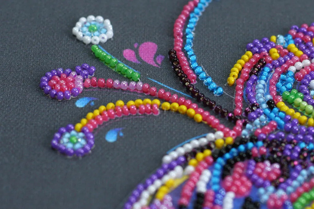 Bead Embroidery Kit Mid-sized bead embroidery kit Once upon a night