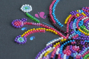 Bead Embroidery Kit Mid-sized bead embroidery kit Once upon a night