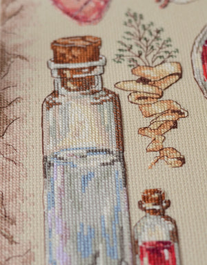 Cross Stitch Kit Cross-stitch kits Recipe for love