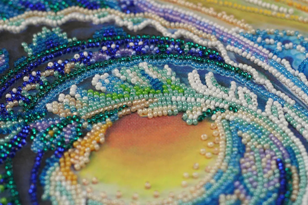 Bead Embroidery Kit Main Bead Embroidery Kit Song of the Sea