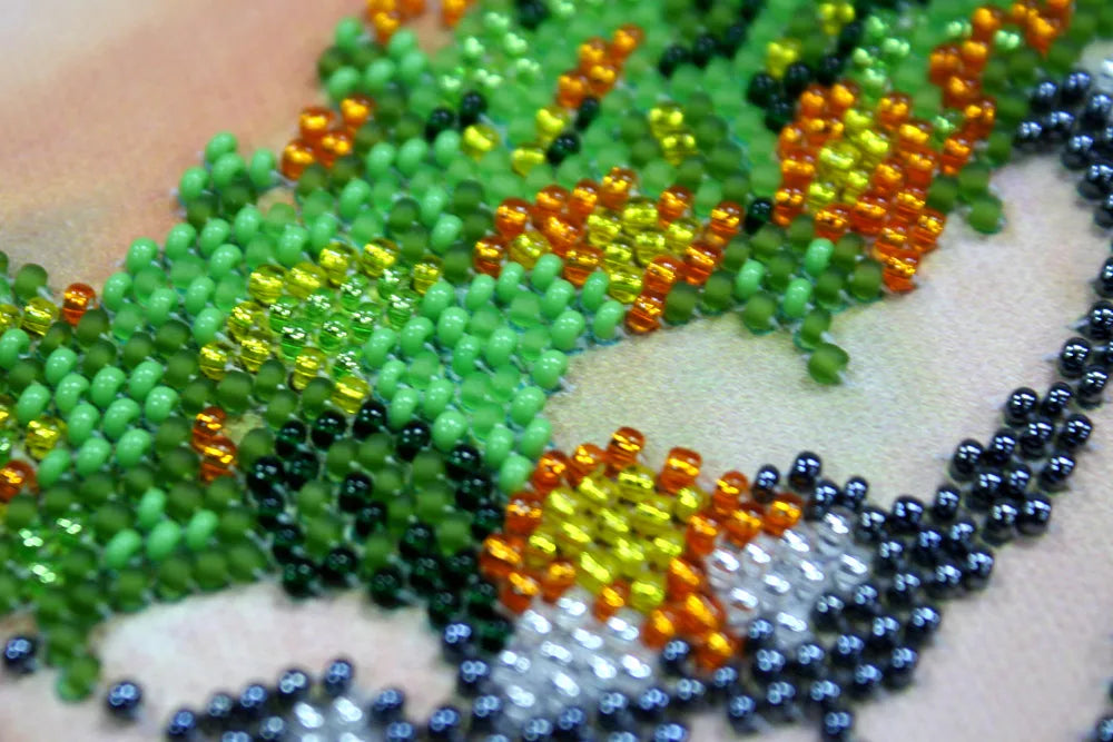 Bead Embroidery Kit Bluebird