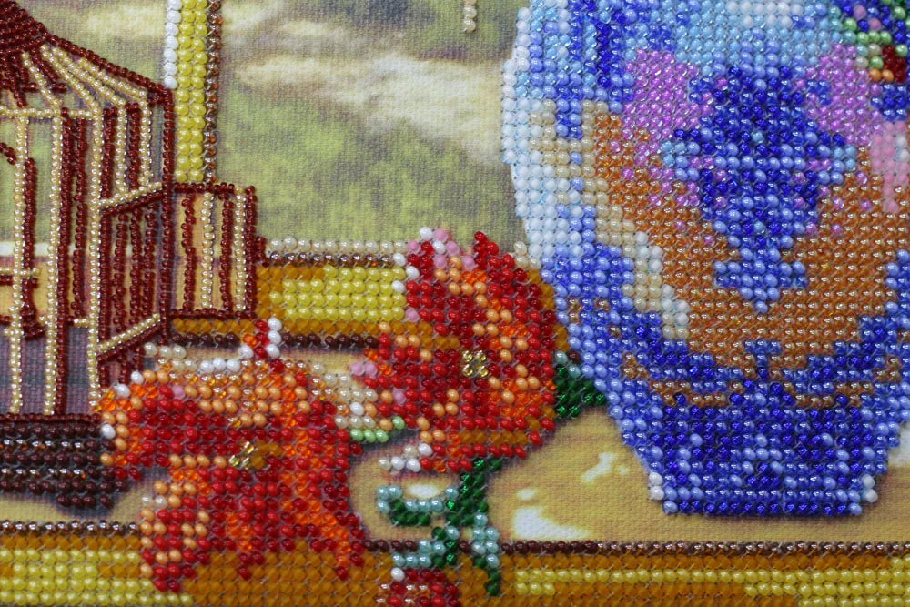 Bead Embroidery Kit Main Bead Embroidery Kit Spring is everywhere-2