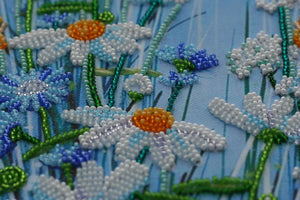 Bead Embroidery Kit Main Bead Embroidery Kit Chamomile etude-1