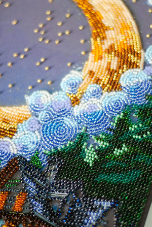 Bead Embroidery Kit Main Bead Embroidery Kit Silent Night