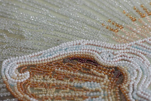 Bead Embroidery Kit Main Bead Embroidery Kit White