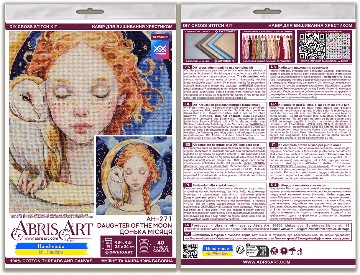 Cross Stitch Kit Cross-stitch kits Daughter of the Moon