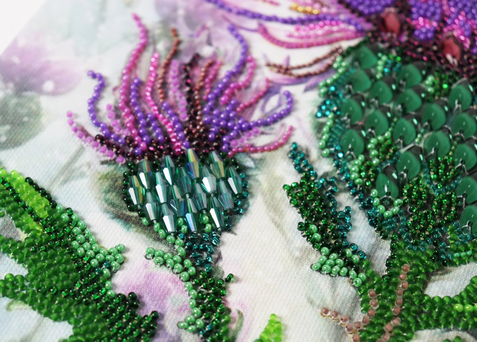 Bead Embroidery Kit Main Bead Embroidery Kit Thorny luxury