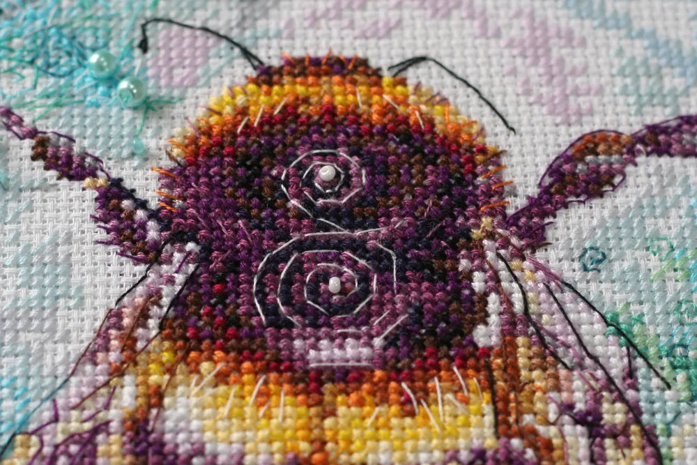 Cross Stitch Kit Cross-stitch kits Caramel spider web