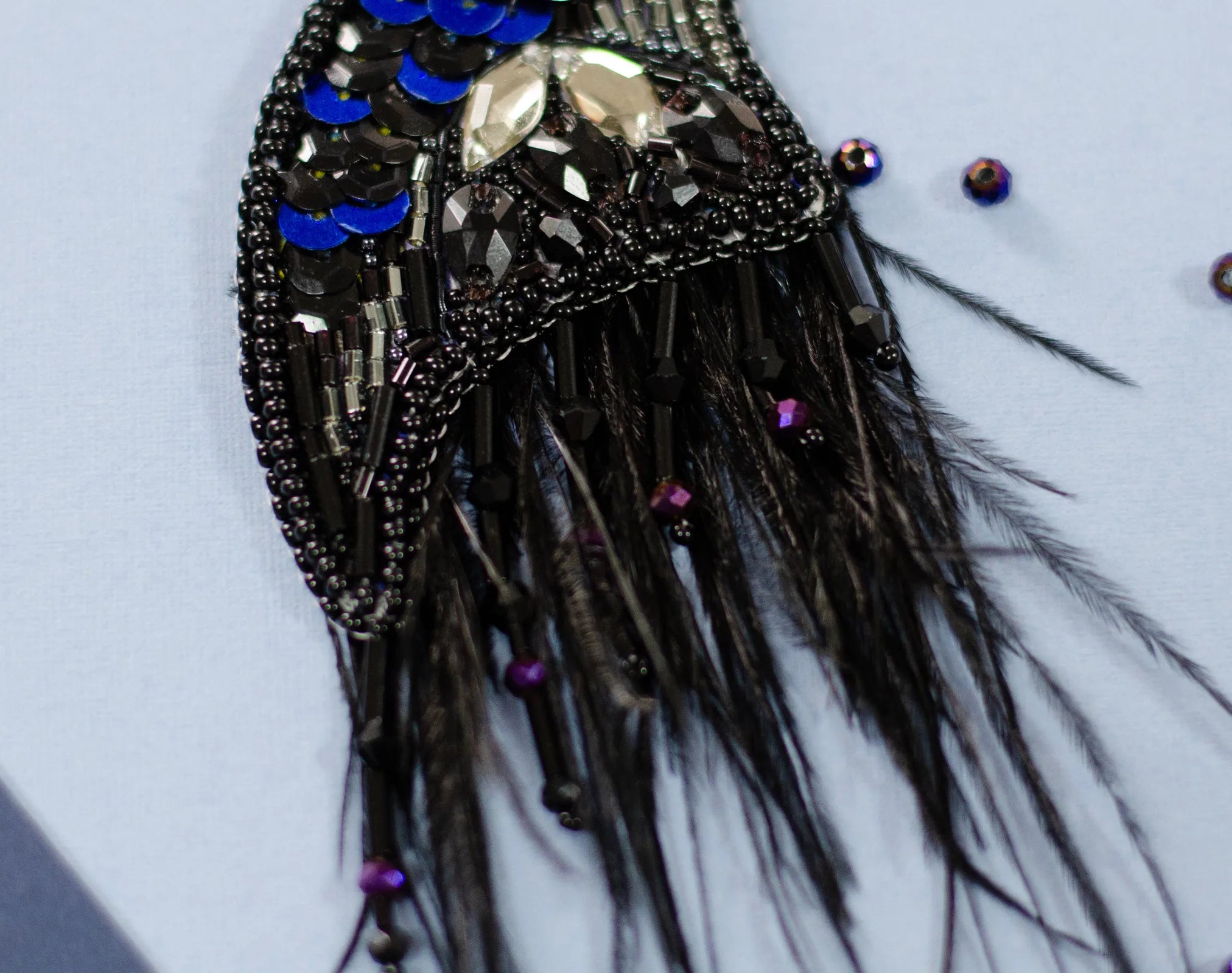 Brooch Embroidery Kit Decoration Harbinger of Darkness (Decoration)
