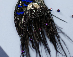 Brooch Embroidery Kit Decoration Harbinger of Darkness (Decoration)