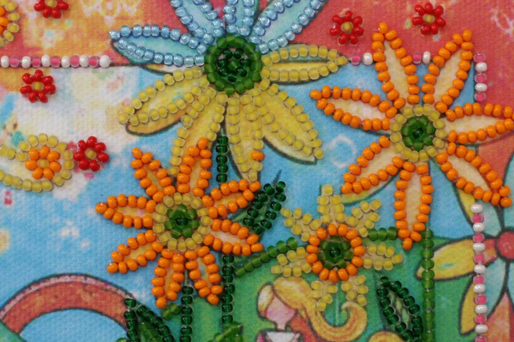Bead Embroidery Kit Mini Bead embroidery kit The voice of the stream