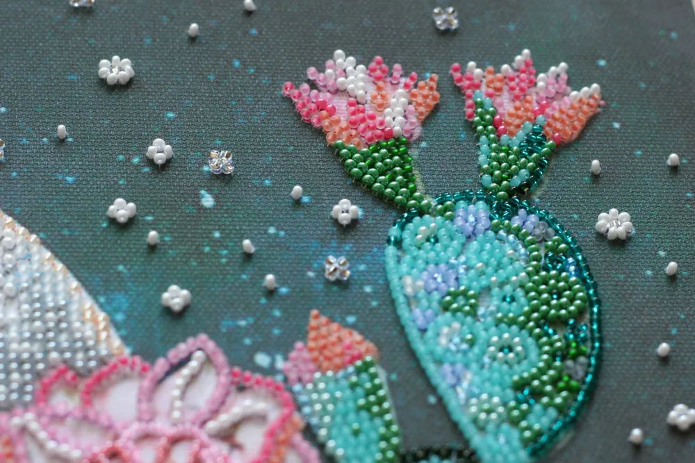 Bead Embroidery Kit Main Bead Embroidery Kit Night in the desert