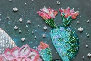 Bead Embroidery Kit Main Bead Embroidery Kit Night in the desert
