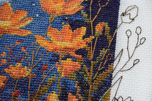 Cross Stitch Kit Cross-stitch kits Night contrast