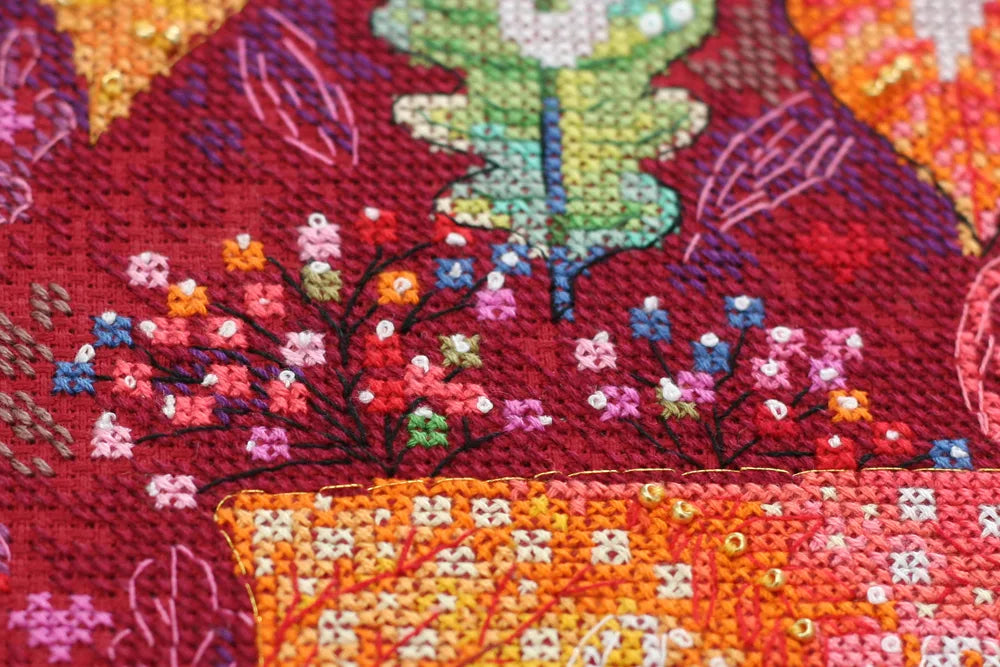 Cross Stitch Kit Cross-stitch kits Colorful autumn