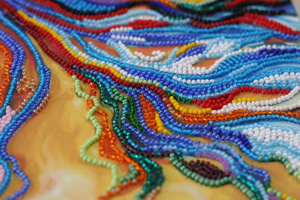 Bead Embroidery Kit Main Bead Embroidery Kit Whirl away...