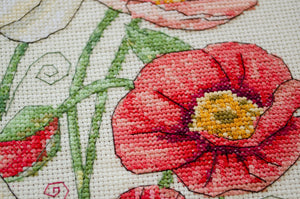 Cross Stitch Kit Cross-stitch kits When Poppies Bloom