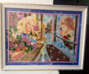 Bead Embroidery Kit Main Bead Embroidery Kit Kay and Gerda