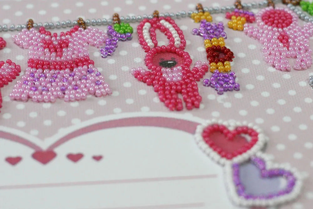 Bead Embroidery Kit Main Bead Embroidery Kit Metric for a girl