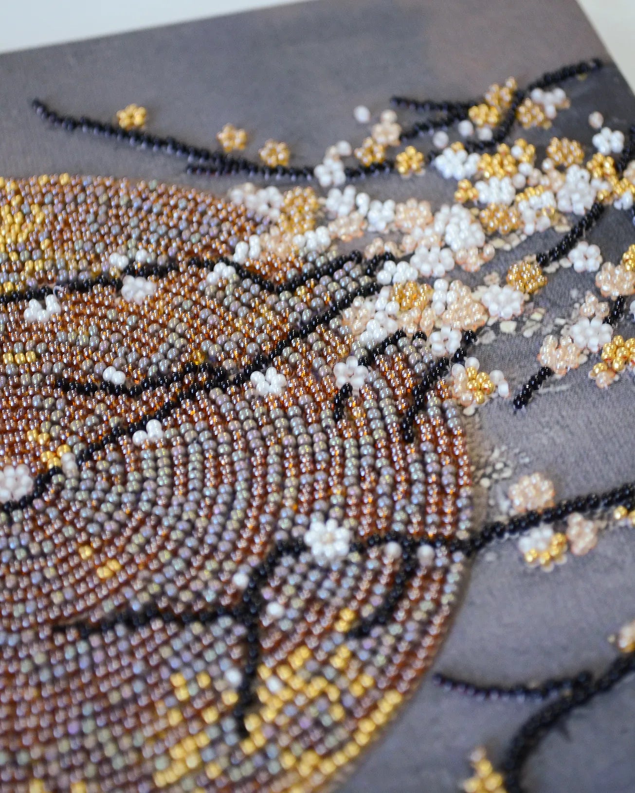 Bead Embroidery Kit Main Bead Embroidery Kit When the Soul Blooms