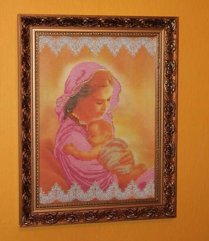 Bead Embroidery Kit Main Bead Embroidery Kit Happiness