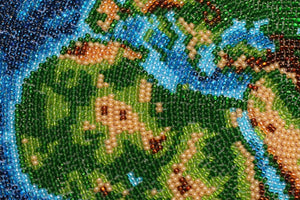 Bead Embroidery Kit Main Bead Embroidery Kit The Earth