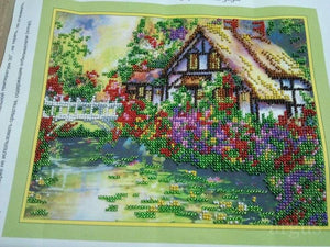 Bead Embroidery Kit Main Bead Embroidery Kit The old bridge