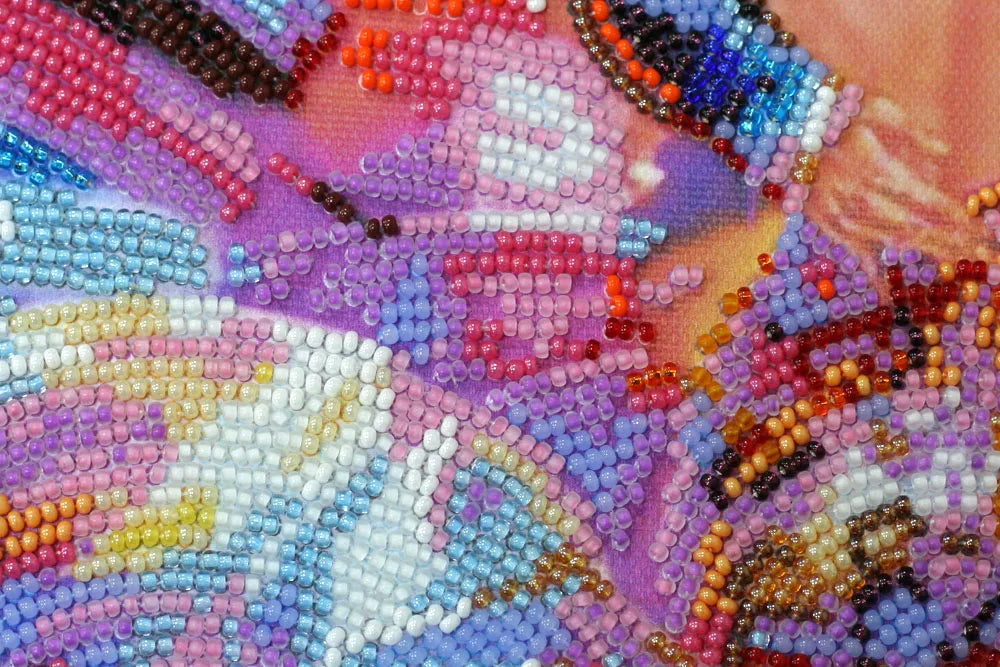 Bead Embroidery Kit Main Bead Embroidery Kit Tango style