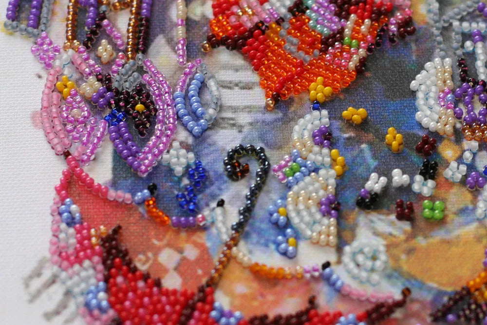 Bead Embroidery Kit Main Bead Embroidery Kit Circle