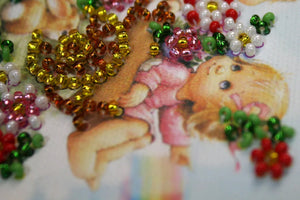 Postcards Bead Embroidery Kit Postcard Bead embroidery kit Congratulations – 1