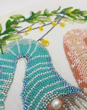 Bead Embroidery Kit Main Bead Embroidery Kit Charming couple